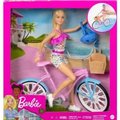 Mattel - Boneca Barbie e Bicicleta Outlet