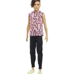 Fisher-Price Mattel - Boneca Barbie Ken, cabelo castanho com raízes finas Online