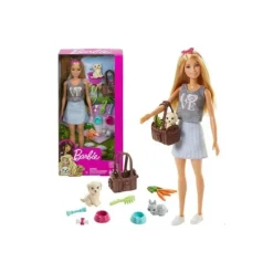 Fisher-Price Mattel - Boneca Barbie Loira Animal de Estimação Online