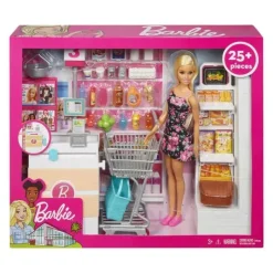 Mattel - Boneca Barbie, Supermercado Discount