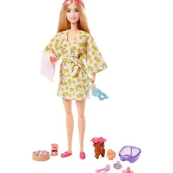 Mattel - Boneca Barbie Wellness, Dia de Spa New