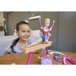 Fisher-Price Mattel - Brinquedo de Ginástica Barbie com Boneca New