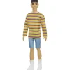 Mattel - Camisa Listrada Barbie Ken Fashionista Boneca Online