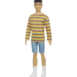 Mattel - Camisa Listrada Barbie Ken Fashionista Boneca Online