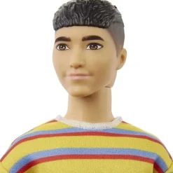Mattel - Camisa Listrada Barbie Ken Fashionista Boneca Online