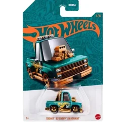 Mattel - Chevy Silverado '83 Toon'd Pérola e Cromado Clearance
