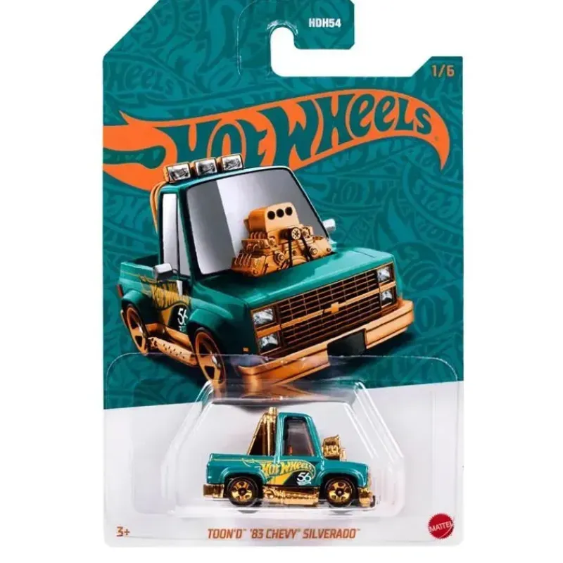 mattel__chevy_silverado___SKUPcbVz9Dg_1.webp Mattel - Chevy Silverado '83 Toon'd Pérola e Cromado Clearance