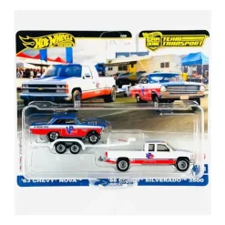 Mattel - Equipe de transporte '88 Chevy Silverado 3500 e '63 Chevy Nova Discount