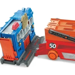Fisher-Price Mattel - Hot Wheels Mega Hauler com 6 níveis expansíveis Clearance