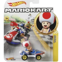 Mattel - Hw Mario Kart, Toad Best