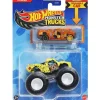 Mattel - Hw Mt Die-Cast & Truck Totaled And Crushed Van - Blind-Sided New