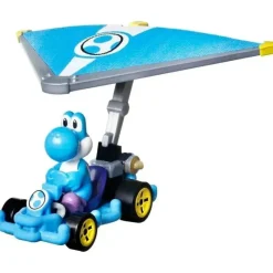 Fisher-Price Mattel - Mario Kart Gliders Azul Claro Yoshi Mix 4 Fashion