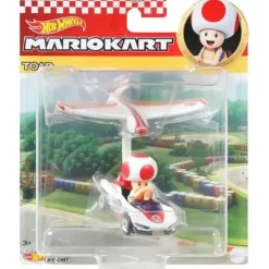 Fisher-Price Mattel - Mario Kart Gliders Toad Mix 4 New