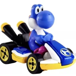Mattel - Mariokart Azul Yoshi Clearance