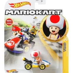 Mattel - Mariokart Toad com Kart Padrão Outlet