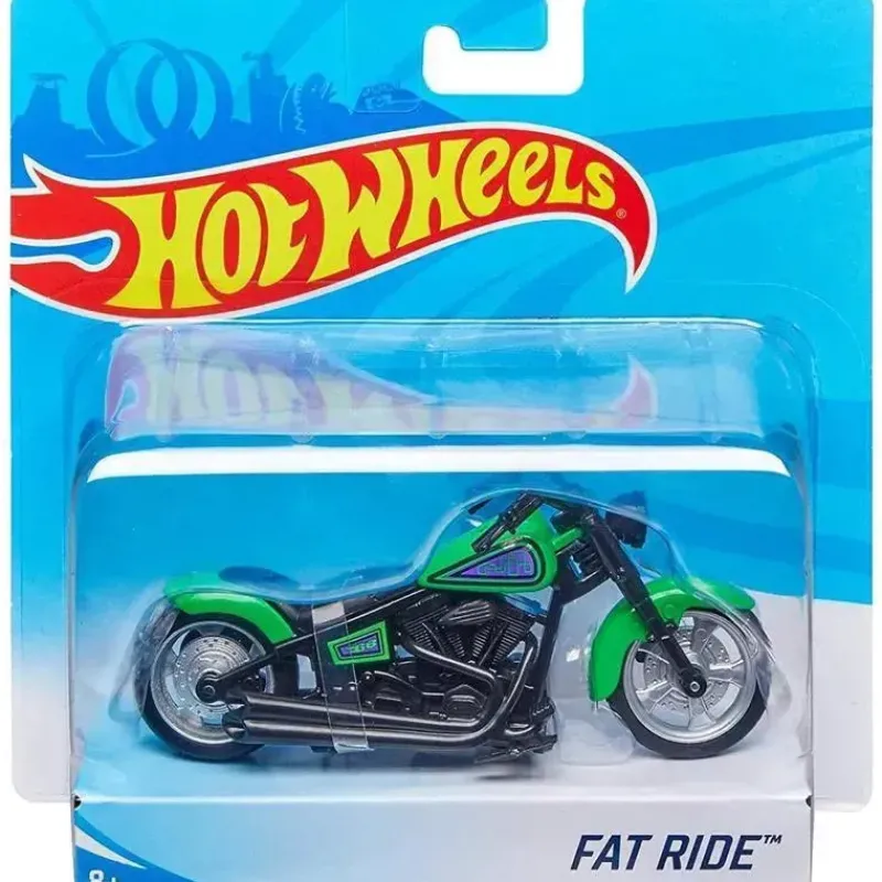 mattel__moto_hot_wheels_s_SKU9897s4Gm_0.webp Fisher-Price Mattel - Moto Hot Wheels Street Power Green Fat Ride New
