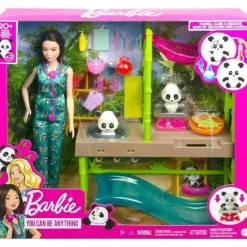 Mattel - Playset de resgate da Barbie Panda Hot