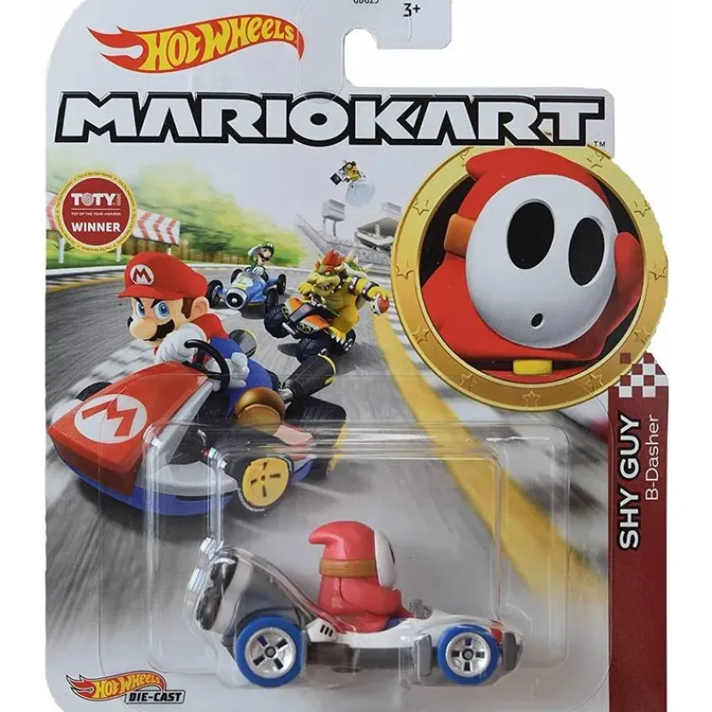 mattel_hot_wheels_mario_k_SKUpM4HotWN_0.webp Mattel - Hot Wheels Mario Kart Cars, Shy Guy Fashion