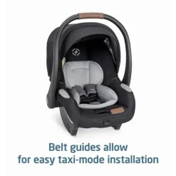 Maxi-Cosi - Assento Auto Infantil Mico Luxe+, Essential Preto Online