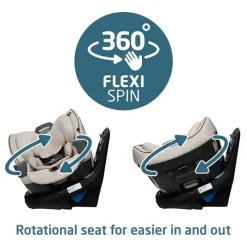 Maxi-Cosi - Assento de carro conversível Emme 360 ​​All-in-One, Desert Wonder Best