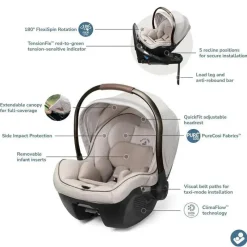 Maxi-Cosi - Assento infantil giratório Peri 180, Desert Wonder Discount
