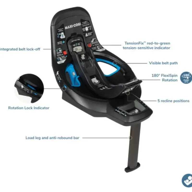maxicosi__base_para_assen_SKUxH7JUxVh_1.webp Maxi-Cosi - Base para assento de carro infantil rotativa Peri 180° Discount