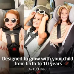 Maxi-Cosi - Cadeira auto conversível multifuncional Pria Chill, cinza Fashion