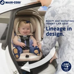Maxi-Cosi - Cadeira de carro infantil giratória Peri 180° Kindred Collection, Natural Heritage Sale