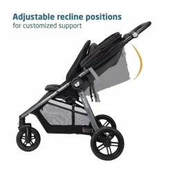 Maxi-Cosi - Gia XP Luxe 3-Wheel Travel System, Midnight Black Hot