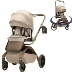 Maxi-Cosi - Tana 360 Rotating Modular Stroller Kindred Collection, Patrimônio Natural New