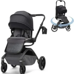 Maxi-Cosi - Tana 360 Rotating Modular Stroller Kindred Collection, Onyx Heritage Online