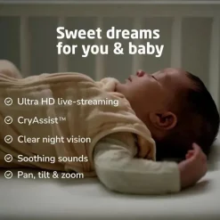 Maxi-Cosi - Veja o monitor de bebê Pro 360 com CryAssist™ AI Cry Translation Discount