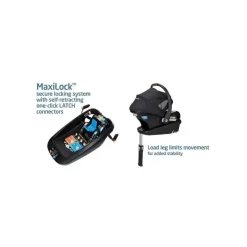 Maxi-Cosi - Zelia Luxe + Travel System, Arctic Frost Hot