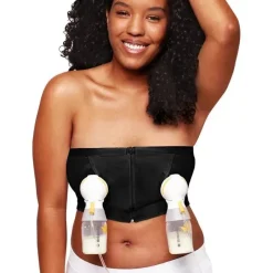 Medela - Bustier de bombeamento mãos livres, preto New