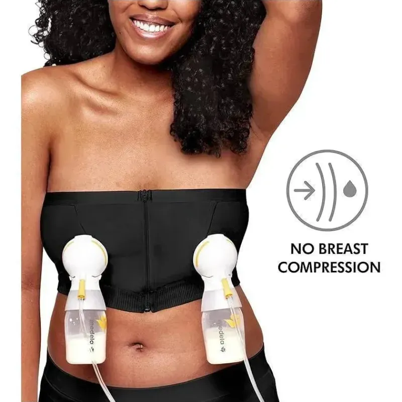 medela__bustier_de_bombea_SKUuvLyHbOG_3.webp Medela - Bustier de bombeamento mãos livres, preto New