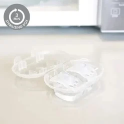 Medela - chupeta de bebê 2Pk, azul/transparente Hot