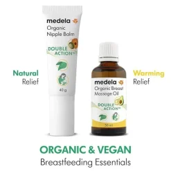 Medela - óleo orgânico de massagem mamária para mães que amamentam Outlet