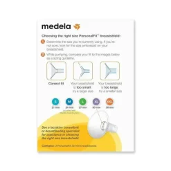 Medela - Protetor de bomba tira leite PersonalFit 2Pk (peça sobressalente) Clearance