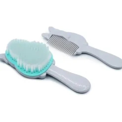 Melii - 2 Piece Hair Brush And Comb Set, Bulldog Sale