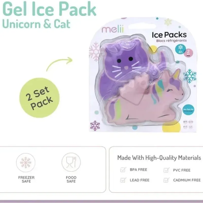 melii__bolsas_de_gelo_em__SKUauzUmyby_1.webp Melii - bolsas de gelo em gel, 2 unidades, mantém almoços e lanches frescos, reutilizáveis, unicórnio e gato Clearance
