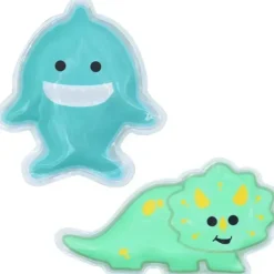 Melii - bolsas de gelo em gel, 2 unidades, mantém almoços e lanches frescos, reutilizáveis, Dino & Shark Online