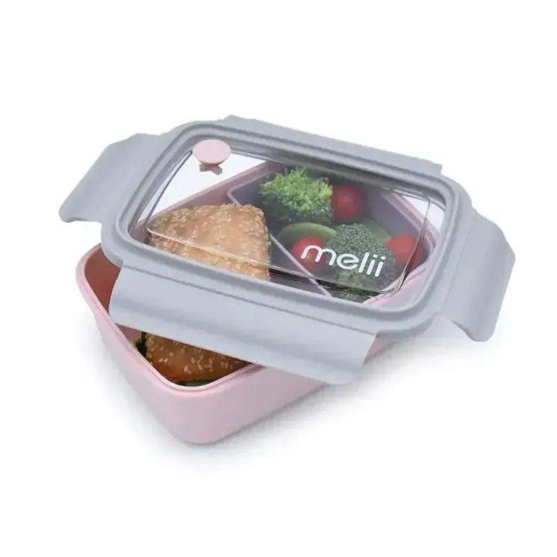 melii__caixa_bento_com_co_SKUoVAcC60P_0.webp Melii - Caixa Bento com Compartimentos Removíveis, 1250ml, Rosa Roxo Cinza Outlet