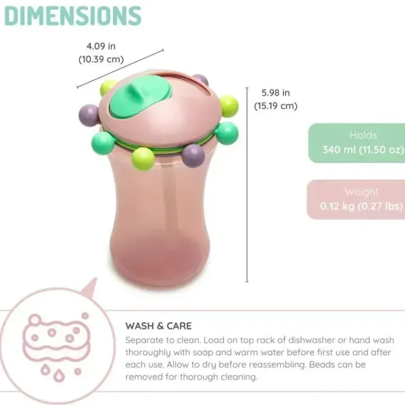 melii__copo_com_canudinho_SKUda2Geqdj_2.webp Melii - Copo com canudinho de palha Abacus 2Pk, menta/rosa Clearance