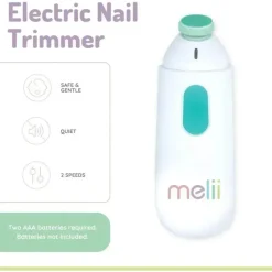 Melii - Lima elétrica para unhas, aparador e cortador seguro Sale