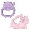 Melii - Mordedores para bebês, 100% silicone de qualidade alimentar, múltiplas texturas, sem BPA, unicórnio e gato Best