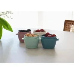 Melii - 4Pk Snap &amp; Go Recipientes para armazenamento de alimentos para bebês, 4 Oz Hot