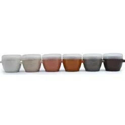 Melii - 6Pk Snap Containers e Go Pods, neutros, 2 onças Outlet