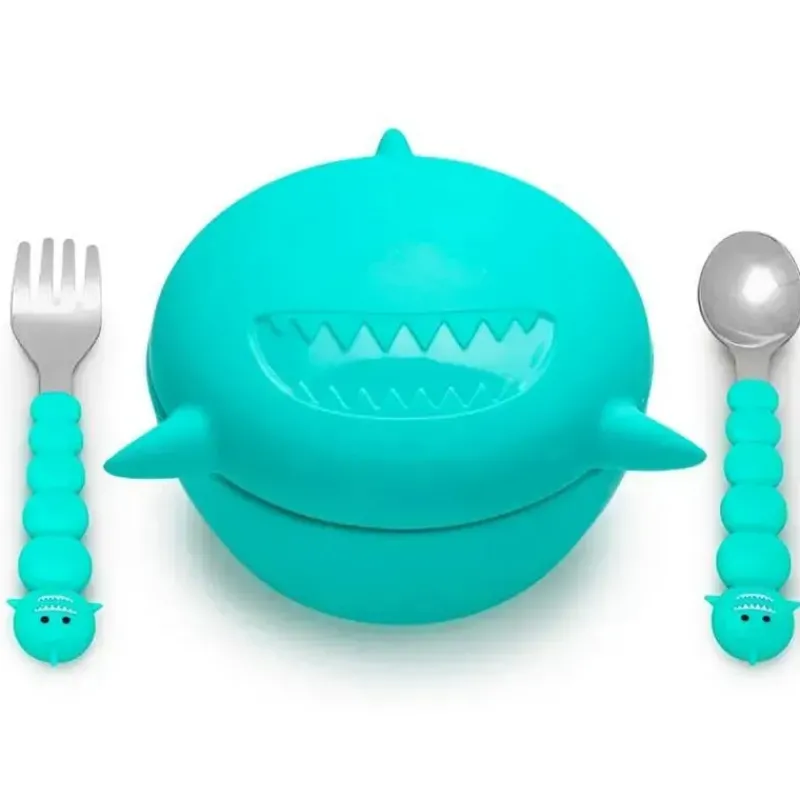 melii__tigela_de_silicone_SKUA9tOUgSf_0.webp Melii - tigela de silicone para tubarão com tampa e utensílios Best