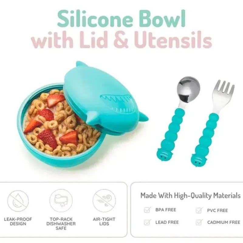 melii__tigela_de_silicone_SKUA9tOUgSf_1.webp Melii - tigela de silicone para tubarão com tampa e utensílios Best