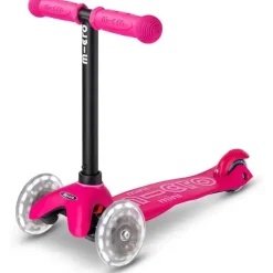 Micro Kickboard - rodas LED Mini2Grow, scooter 4 em 1, para crianças de 1 a 6 anos, rosa Fashion